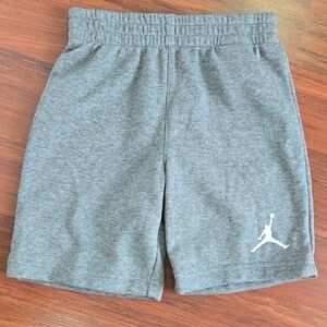 Nike Jordan Kids Gray Athletic Shorts | Size 5–6 | NWOT